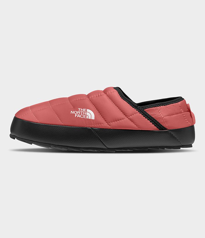 Pantuflas The North Face Mujer Thermoball™ Traction Mule V - Colombia QECBVF740 - Rosas/Negras